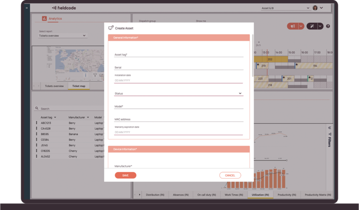 Enjoy the highest grade of automation on your Field Services with predictive management Enjoy the highest grade of automation on your Field Services with predictive management
