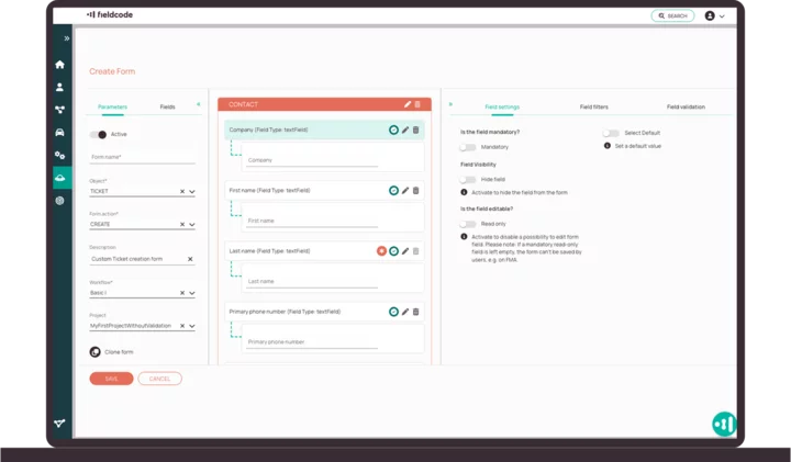 Forms designer Forms designer