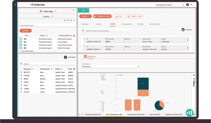 Asset management for Field Service management Asset management for Field Service management