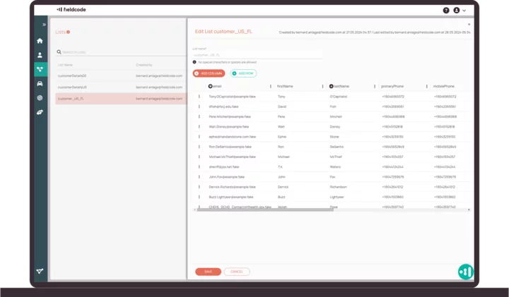Simplify data entry with the custom lists feature for consistent and accurate data management Simplify data entry with the custom lists feature for consistent and accurate data management