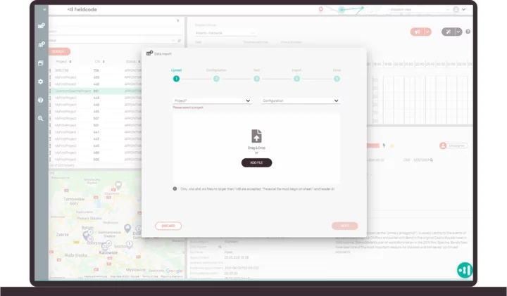 Ticket import and creation for Field Service management Ticket import and creation for Field Service management